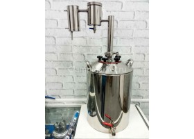 Дистиллятор с сухопарником и джин-корзиной