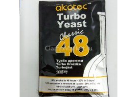 Дрожжи Alcotec Classic 48 Turbo